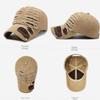 Cotton Retro Peaked Cap Cool Cowboy Hat Fashion Baseball Cap Unisex  Men Women