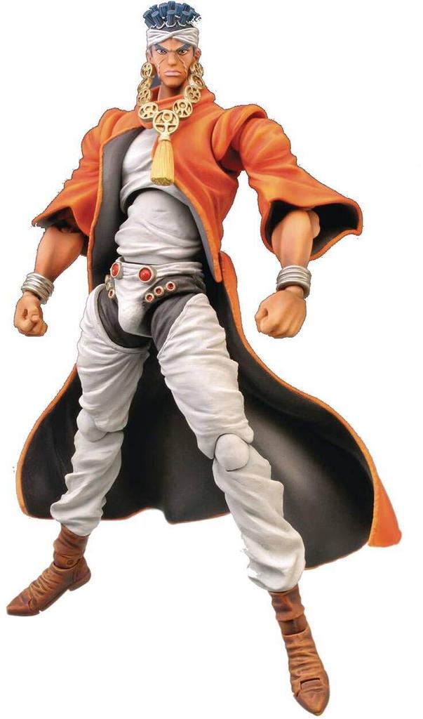 Super Action Statue Bizarre Adventure Part Mohammed Approximately PVC ABS Painted Action Figure "JoJo's 3" Avdol, 160mm, & & Nylon,