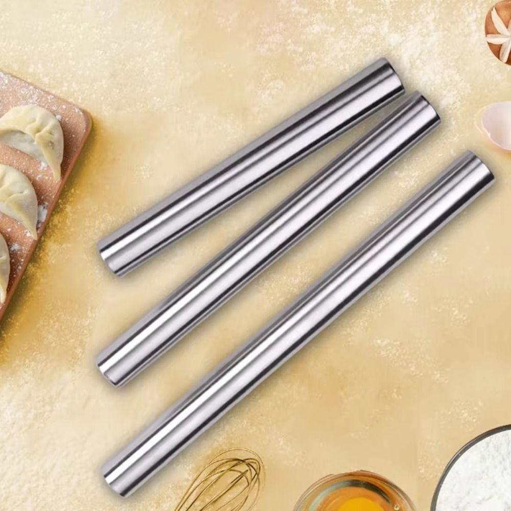 Smooth Surface Non-Stick Rolling Roller 8/10/12inch Pizza Pastry Roller Dough Bake Roller DIY Tool