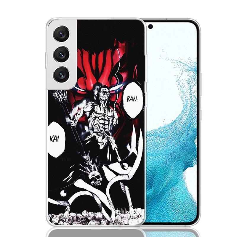 Чехол для телефона Bleach Zaraki Kenpachi для Samsung Galaxy S26 Ultra S23 S24 S25 Edge S20 FE S21 S22 Plus Мягкая печатная оболочка Чехол Funda