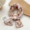Spring and Summer Fashion Womens Scarf Luxury  Designer Beach Scarf Cover-ups Flower Printing Hijab Decorate Scarf