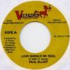 7inch Record PAUL ELLIOTT / MIKEYLOUS - Love Should Be Real / Time Is The M Vikings 2005 Jamaica Reggae, Ska & Dub