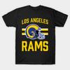 Мужская черная футболка с принтом Los Angeles Rams Od4 #1030 -Th2 Sport #968 Печать на трансферной бумаге без вырезания Хлопковая футболка