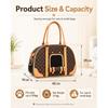 Multifunctional Casual Pet Carrier, Stylish Breathable Portable Shoulder Bag for Cats & Small Dogs, Fit for Teddy, Bichon Frise