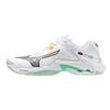 Wave Lightning Z8 White Black Frozen Emerald Unisex Sneakers V1GA240016