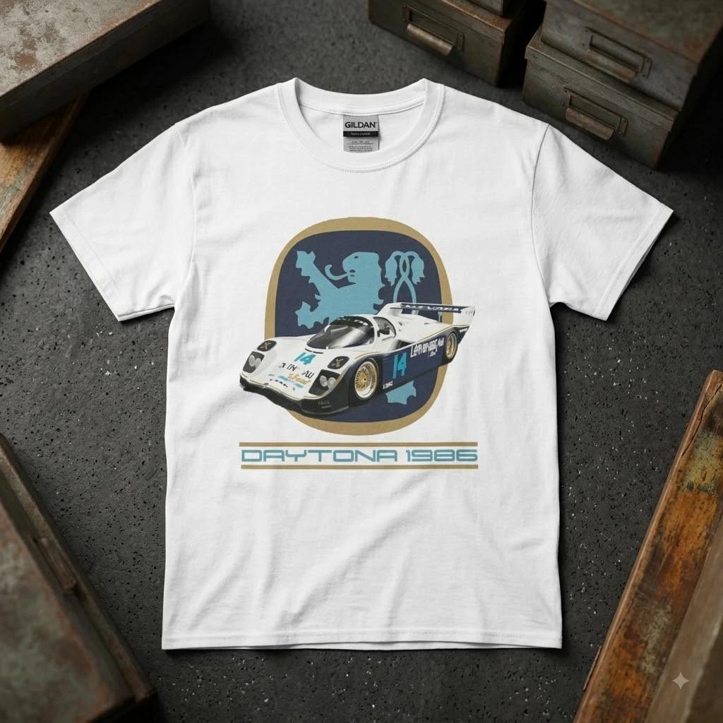 1986 Holbert-Lowenbrau 962 IMSA GTP Racecar T-Shirt V1