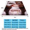 1PC Gremlins Patterned Flannel Blanket Suitable For All Seasons For Home Decor Warmth And Comfort Gifts Holiday Present