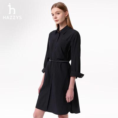 HAZZYS Женское повседневное платье-рубашка PHIZ Весна 2025