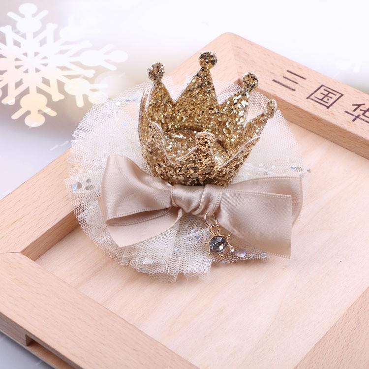 Головной убор принцессы: Аксессуары для волос в виде короны и шпильки для девочек, материалы для самостоятельного изготовления повязки на голову