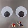 1Pair Self Adhesive Cute Huge Googly Eyes Fridge Wall Sticker Funny Large Black Plastic Eyes Sticker Diy Scrapbook Dolls Eyeball