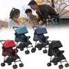 Versatile Convertible Baby Stroller Lightweight Easy Foldable Umbrella Pram For Infants