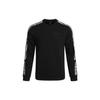 Neo Basic Short Sleeve Logo Print Knit Crewneck Sweatshirt Men Tops Black H45108