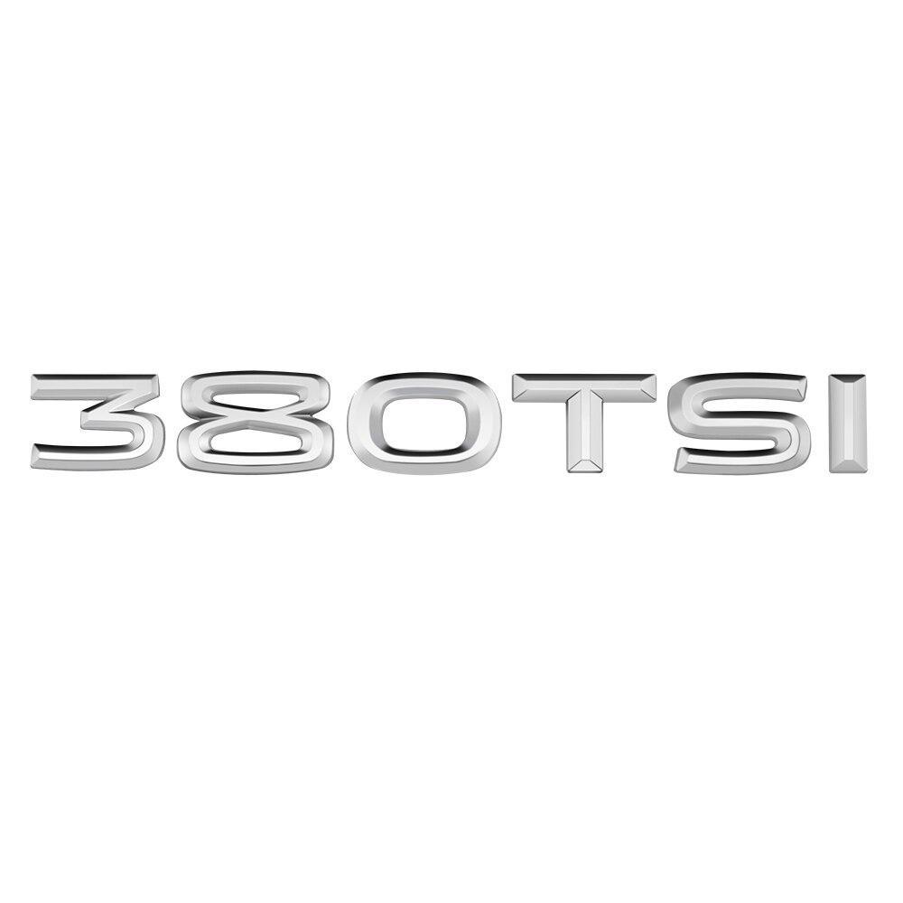 230TSI 280TSI 330TSI 380TSI автомобильный логотип наклейка багажник эмблема значок наклейка для гольфа Touareg Jetta Passat CC Vento Bora Beetle Polo
