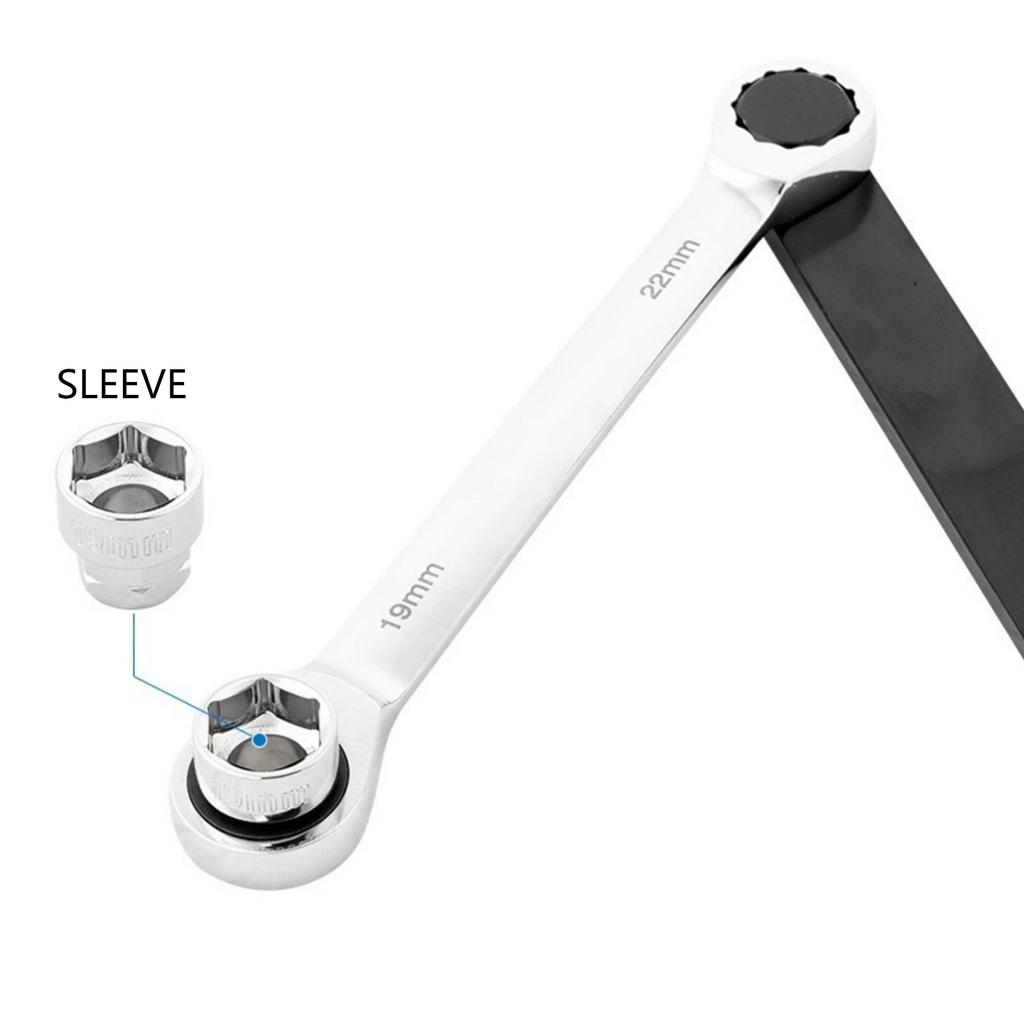 15Pcs Automotive Idler Pulley Adjustment Wrench Set for Belt Tensioning Car Repair with Extension Rod Repair Tool