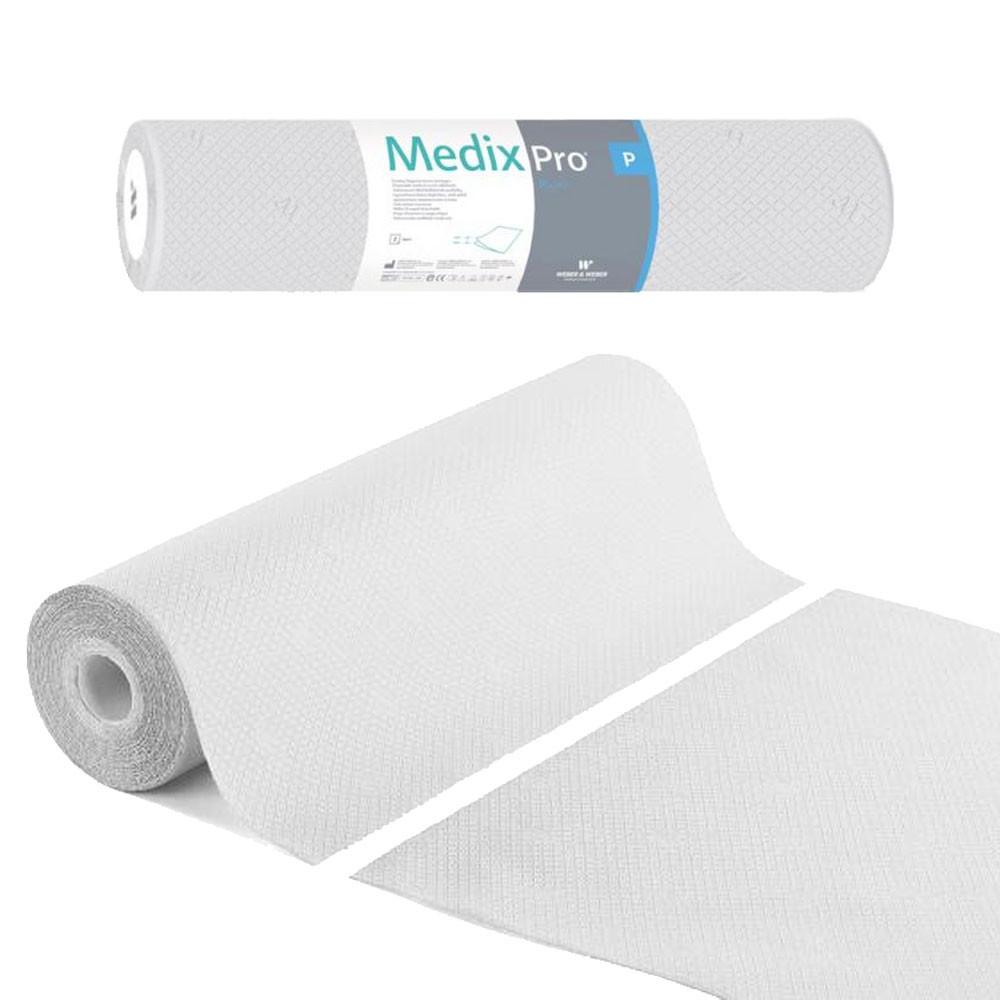 Hygienic Pad On Roll 60cm x 50cm White 36g Medixpro 100 Pcs