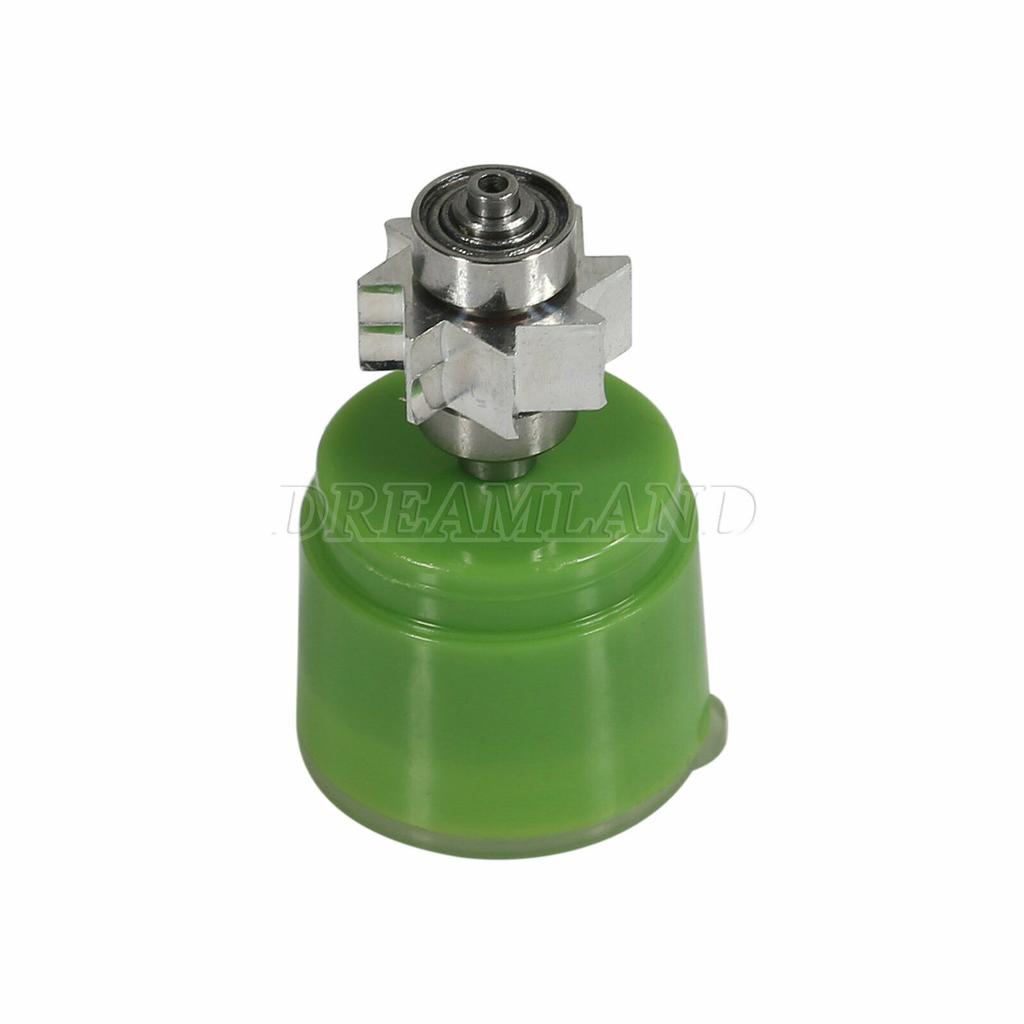 Dental E-generator Fiber Optic LED High Speed Push button Turbine Internal Triple water spray Big Power Handpiece 2/4 Holes