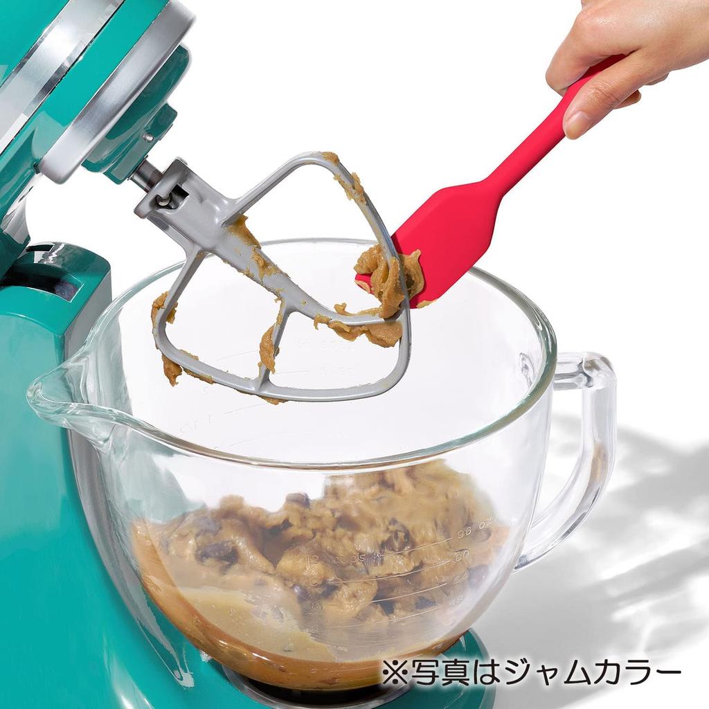 Силиконовый шпатель OXO S молочно-белый