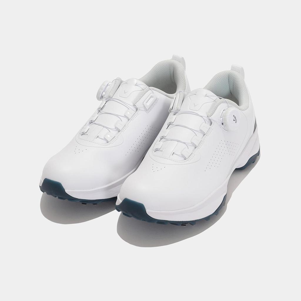 Стандартные гольф-туфли AEROSPORTS C24996110 x Темно-синие см [Обувь Callaway] Мужские (Игольчатый/Циферблатный тип) / / 1030_Белый 27.0