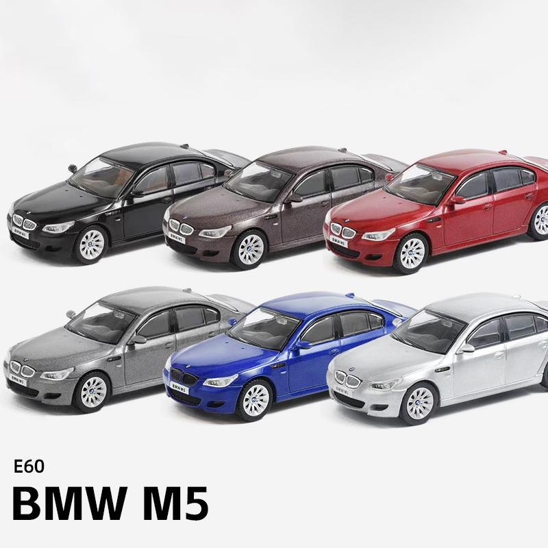 1:64 M5 E60 Литые модели автомобилей и игрушечные транспортные средства Модель автомобиля Масштабная миниатюрная модель автомобиля Для детей