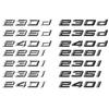 1 шт. 3D ABS буквы на багажник автомобиля 216i 218i 220i 218d 230d 225i 235d 230i 235i 240i логотип эмблема значок наклейка для F45 F22 F23 G42 F46