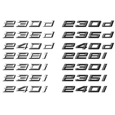 1 шт. 3D ABS буквы на багажник автомобиля 216i 218i 220i 218d 230d 225i 235d 230i 235i 240i логотип эмблема значок наклейка для F45 F22 F23 G42 F46