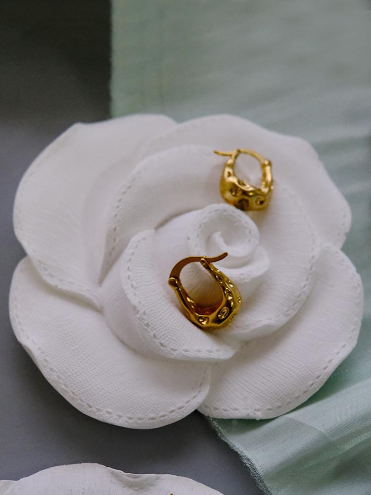 Jewelry Display Frame Creative Plaster Flower Ornament Earrings Receive Display Live Show Photo Props Decoration