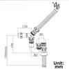 45 мм Однокамерная кухонная мойка Сливной шланг с U-образным изгибом Защита от запаха Задний слив Фильтр-сетка для раковины Шланг Сливной шланг Сантехника