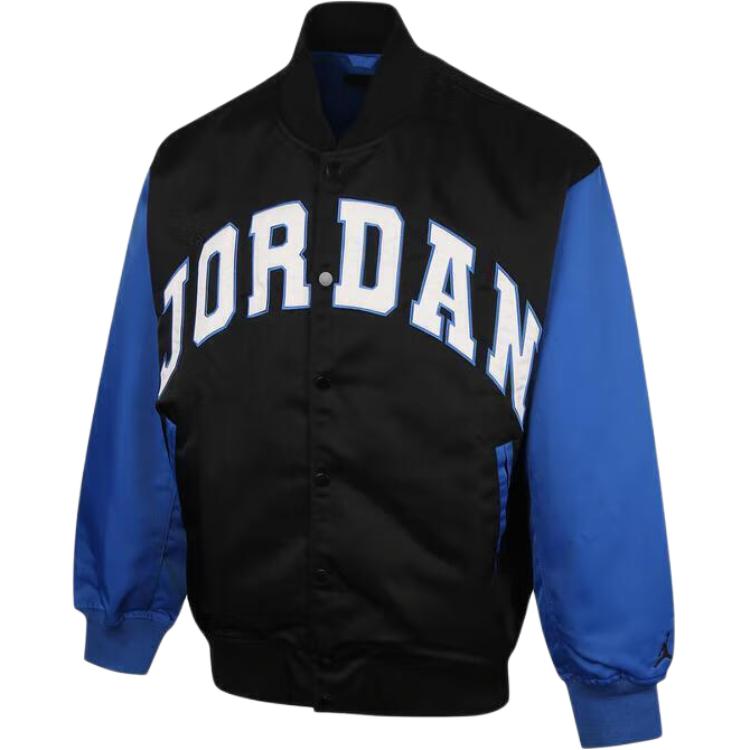 Jordan Куртка Varsity Collegiate Brk, цветной блок, принт логотипа, куртка с длинным рукавом, мужская куртка HV0100-010