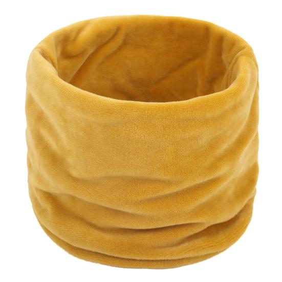 Золотой бархатный эластичный шарф для мужчин и женщин, однотонный декоративный шарф, термостойкий