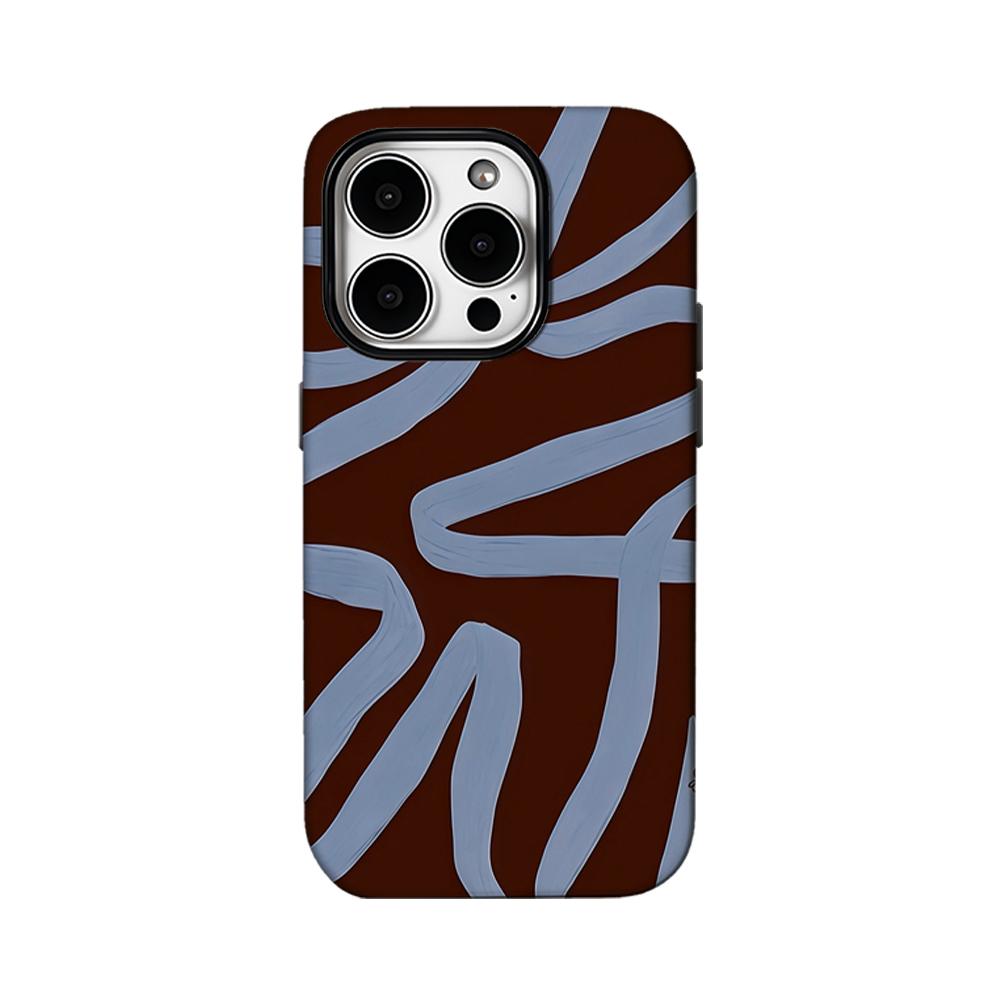 Чехол для телефона MOCHA RIBBON для IPhone 16 15 14 13 12 11 X XS XR XSMAX 7 8 Pro Max Plus Двухслойная задняя крышка