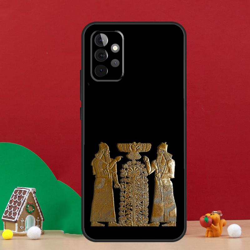 Крылатый Лев Ламассу Ассирийский Чехол Для Samsung Galaxy A55 A52 A32 A12 A33 A06 A16 A26 A36 A56 A15 A53 A13 A34 A54 A14 A17