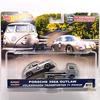 MATTEL HOTWHEELS TRANSPORT PORSCHE 356A OUTLAW VW TRANSPORTER T1 Mattel Hot Wheels scale Culture Team Transport Porsche 356A Outlaw Volkswagen