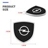 Q10213D Metal Shield Stickers Trunk Exterior Accessories For Opel astra h astra j g corsa insignia zafira b vectra c corsa d vivaro