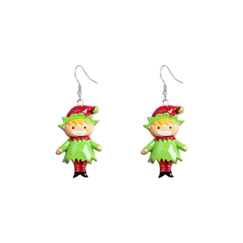 1 Pair of Ladies' Christmas Earrings, Christmas Gift for Everyday Wear, Christmas-themed Jewellery, Ladies' Accessories
