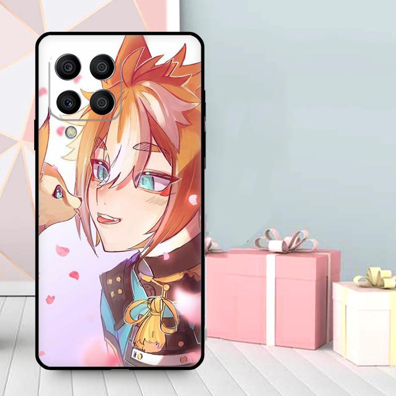 Чехол Genshin Impact Горо для Samsung Galaxy M35 M56 M12 M06 M32 M52 M55 M15 M11 M13 M14 M16 M36 M31 M53 M34 M54