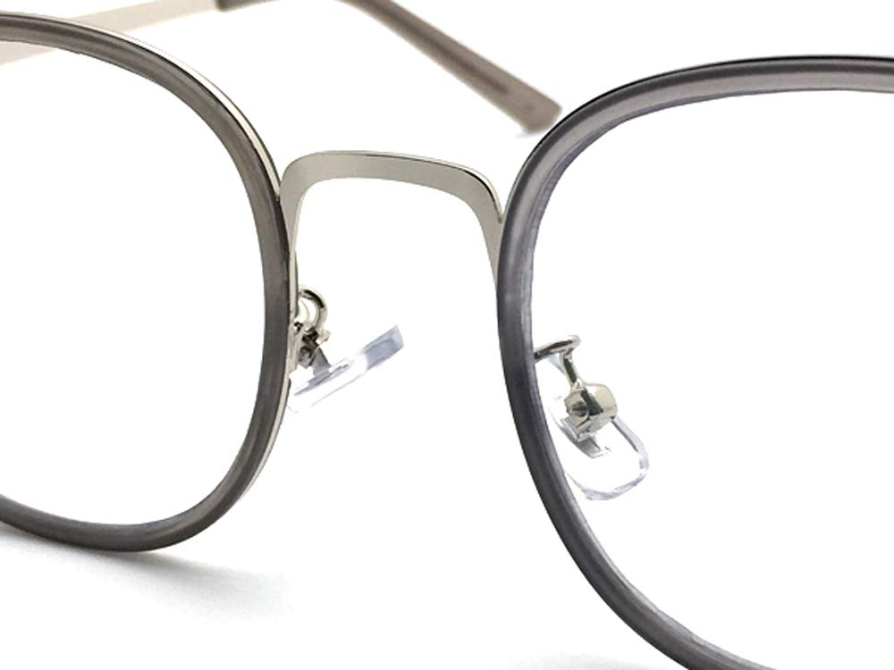 МЕТАЛЛИЧЕСКИЕ КВАДРАТНЫЕ СОЛНЦЕЗАЩИТНЫЕ ОЧКИ квадратные ПРОЗРАЧНЫЕ [ДИЗАЙН ОЧКОВ] (металлические солнцезащитные очки) СЕРЫЙ/СЕРЕБРИСТЫЙ ×