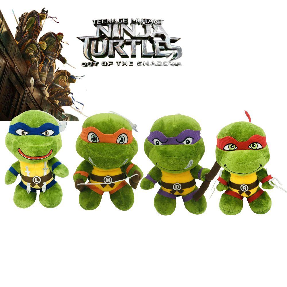 Очаровательная плюшевая игрушка Черепашки-ниндзя для детей, рождественский подарок на день рождения