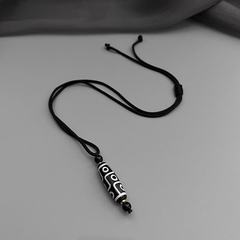 Винтажное ожерелье из девяти глаз для мужчин, веревочное, цепочка для ключицы, женские аксессуары