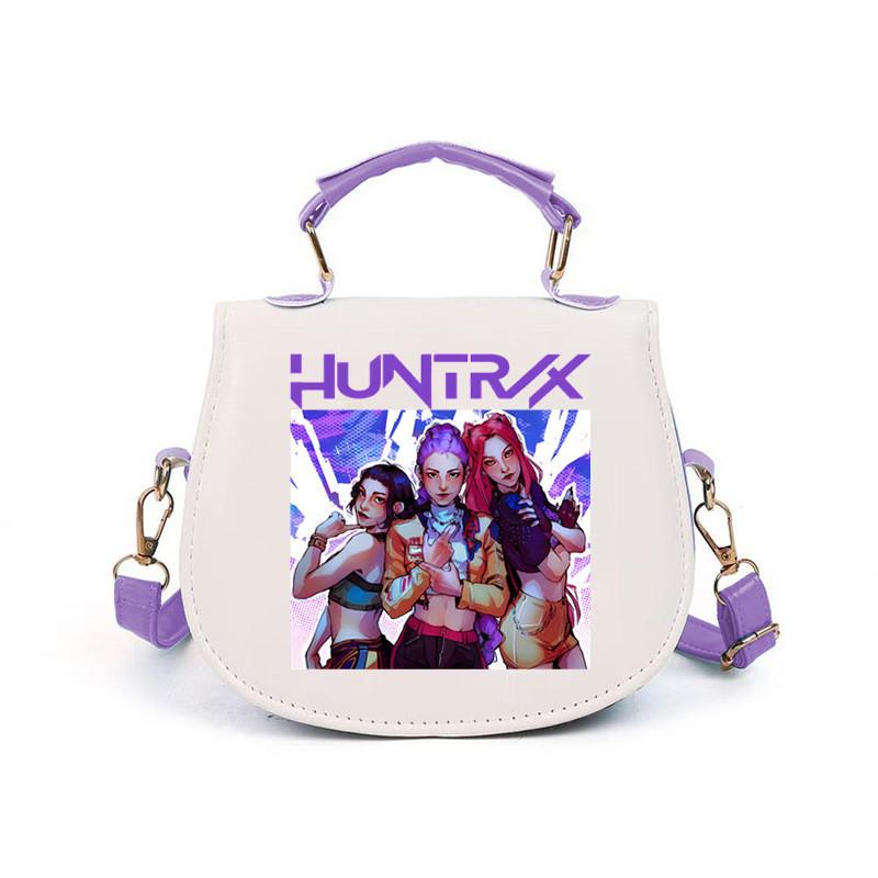 Girls Kpop Hunters Derpy Rumi Zoey Mira Printed Student Kids Casual Shoulder Crossbody Bags