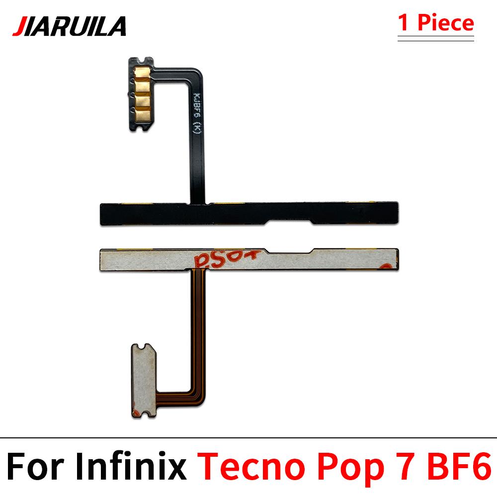 Для Infinix Hot 11S 11 Play NFC Note 11 Smark Go Camon 11 11 Pro Pop 1 Кнопка включения/выключения Кнопка регулировки громкости Шлейф