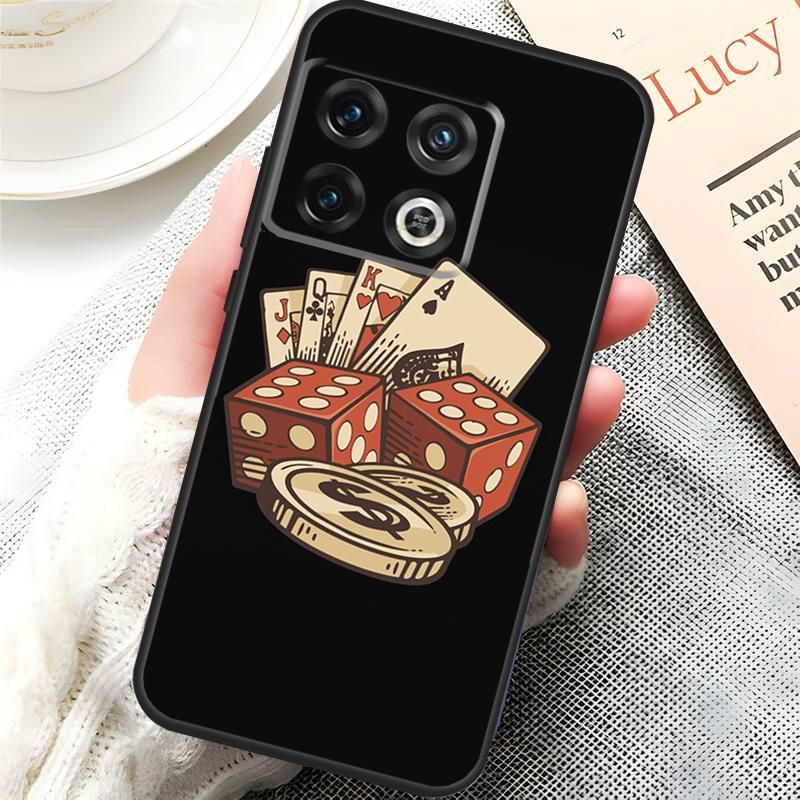 Las Vegas Casino Poker Cover For OnePlus 15 13 13R 13T 12 12R 10T 11 10 Pro OnePlus Nord CE 5 3 4 Lite N20 N30 Case