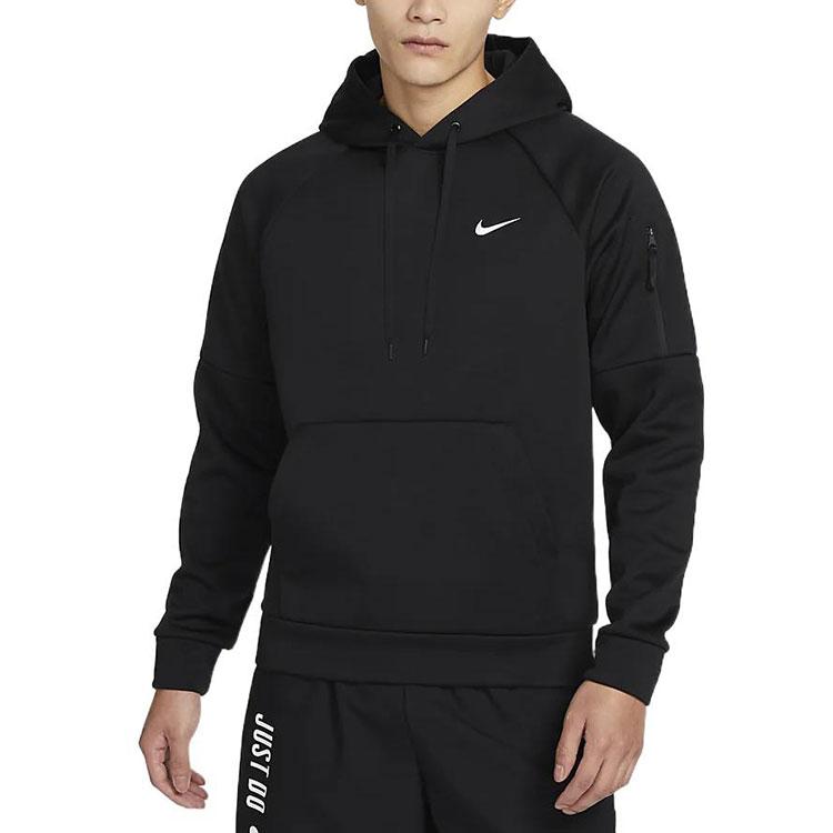 Nike Толстовки Мужские Черные С Капюшоном Умеренная Обычная DQ4835-010