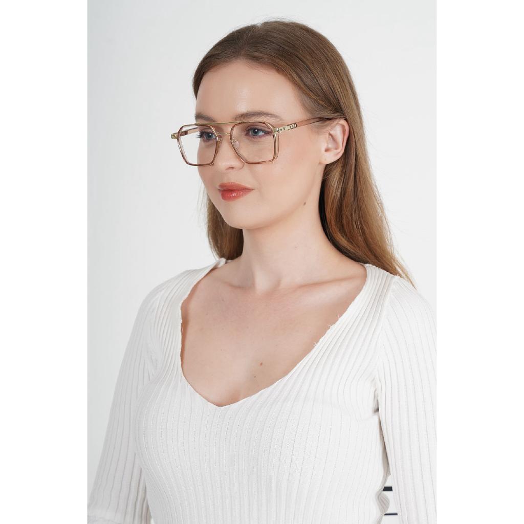 Henry Unisex Blue Light Protection Blue Block Square Rectangular New Season Transparent Glasses