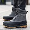 TUINANLE High Quality Boots for Men Super Warm Men's Boots Outdoor Male Hiking Boots Work Shoes Size 39-47