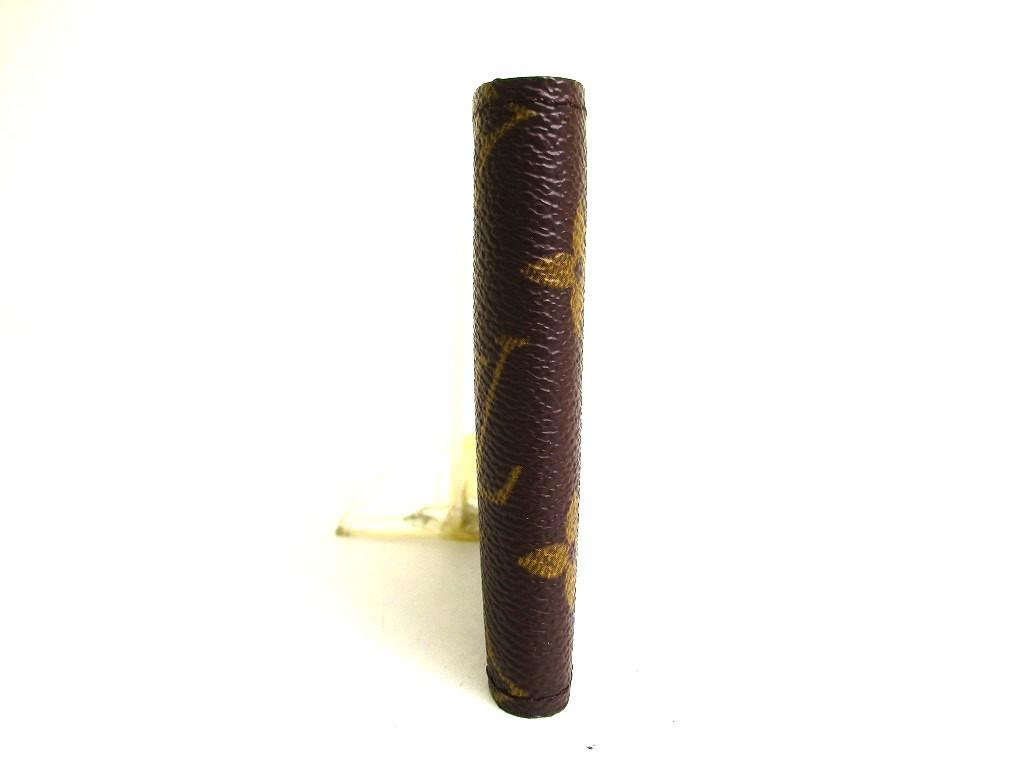 Оригинальный кошелек LOUIS VUITTON Monogram коричневая кожа, складной, для купюр M60930 #b270  Восстановлен продавцом