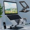 Adjustable Tablet Holder 360 Rotating Base Computer Riser Multi-Functional Laptop Bracket  for Desk