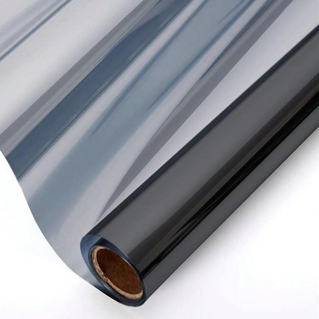 Самоклеящаяся теплорегулирующая оконная пленка, блокирующая УФ-излучение, с защитой от бликов, для стеклянной двери автомобиля, домашнего офиса, простая установка, многоразовое использование