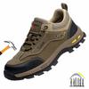 Plastic Toe Cap Safety Shoes for Men Anti Puncture Anti-slip Work Shoes for Industrial Construction Electrician Insulation Shoes