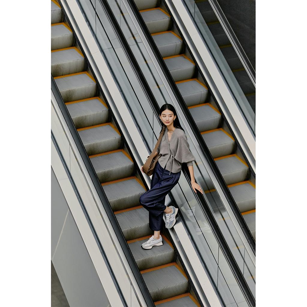 New Balance Кроссовки унисекс 327 Team Away серые Munsell-White MS327LAB