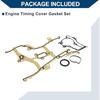 Комплект прокладок крышки ГРМ TCS46156 для Chevrolet Cruze 2011-2015 Прокладка крышки цепи ГРМ Долговечное уплотнение Резина,Металл 1 комплект Желтый,Черный